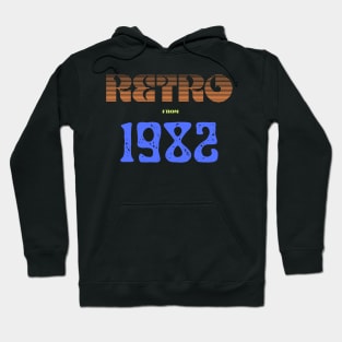 Retro Birthyear T-Shirt 1982 Hoodie